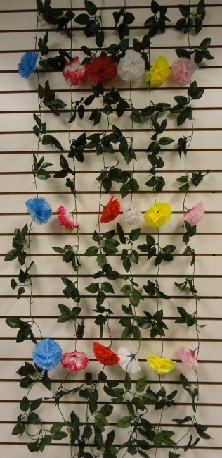 6ft FLOWER Garland [Carnation]